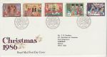 1986-11-18 Christmas Stamps Bureau FDC (70763)