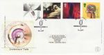 1999-01-12 Inventors Tale Stamps Greenwich FDC (70881)