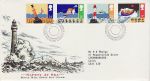 1985-06-18 Safety at Sea Stamps Eastbourne FDC (70946)
