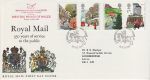 1985-07-30 Royal Mail 350th Bagshot + Carried FDC (70948)