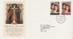 1986-07-22 Royal Wedding Stamps London SW1 FDC (70958)