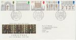 1989-11-14 Christmas Ely Cathedral Stamps Bethlehem FDC (70972)
