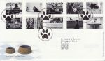 2001-02-13 Cats & Dogs Stamps Bureau FDC (70996)