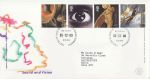 2000-12-05 Sound and Vision Stamps Bureau FDC (70013)