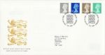 1999-04-20 Definitive Stamps Bureau FDC (70085)