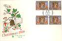 1986-11-18 Hereford Boy Christmas Gutter Stamps FDC (7051)
