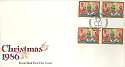 1986-11-18 Hebrides Tribe Christmas Gutter Stamps FDC (7052)