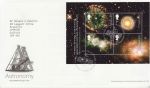 2002-09-24 Astronomy Stamps M/S T/House FDC (71008)