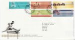2002-07-16 Commonwealth Games Stamps T/House FDC (71020)