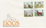 1979-02-07 British Dogs Stamps Lords SW1 cds FDC (71025)