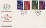 1978-05-31 Coronation Stamps Lords SW1 cds FDC (71028)