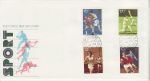 1980-10-10 Sport Stamps Commons SW1 cds FDC (71031)