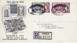 1960-09-19 Europa Stamps Harrogate cds FDC (71069)