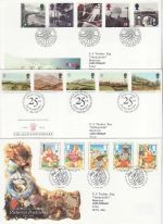 1994 Bulk Buy x9 First Day Covers With Bureau Pmks (71124)