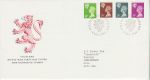 1991-12-03 Scotland Definitive Stamps Edinburgh FDC (71140)