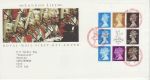 1990-03-20 London Life Bklt Pane Stamps Bureau FDC (71152)