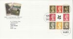1995-04-25 National Trust Bkt Pane Stamps Bureau FDC (71153)