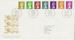 1991-09-10 Definitive Stamps Bureau FDC (71164)