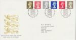 1993-10-26 Definitive Stamps Bureau FDC (71789)