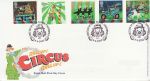2002-04-09 Circus Stamps Clowne FDC (71850)