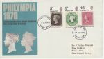 1970-09-18 Philympia Stamps Southall FDC (71937)