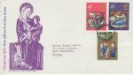1970-11-25 Christmas Stamps Croydon FDC (71941)