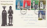 1972-06-21 Village Churches Stamps Croydon FDC (71959)