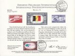 Belgium 1972 Stamp Exhibition "Belgica 72" Card (71206)