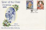 1979-10-19 IOM Christmas Year of Child FDC (71342)