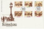 1987-01-21 IOM Victorian Scenes Stamps Douglas FDC (71371)
