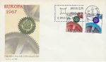 1967-05-02 Spain Europa Stamps FDC (71413)