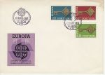 1968-04-29 Portugal Europa Stamps FDC (71439)