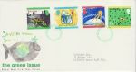 1992-09-13 Green Issue Stamps Romford FDC (71448)