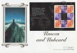 2001-10-22 Unseen and Unheard Full Pane Gosport FDC (71467)