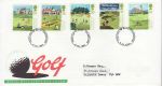 1994-07-05 Golf Stamps Folkestone FDC (71561)