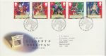 1992-07-21 Gilbert & Sullivan Stamps Bureau FDC (71568)
