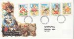 1994-04-12 Pictorial Postcards Stamps Harlow FDC (71579)