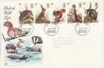 1977-10-05 British Wildlife Stamps Bognor FDC (71601)
