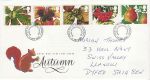 1993-09-14 Autumn Stamps Llanelli FDC (71602)