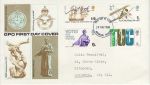 1968-05-29 Anniversaries Stamps Brighton FDC (71612)