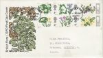 1967-04-24 British Flowers Stamps Brighton FDC (71623)