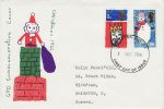 1966-12-01 Christmas Stamps Brighton FDC (71627)