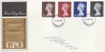 1969-03-05 Definitive Stamps Windsor FDC (71643)