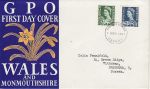 1967-03-01 Wales Definitive Cardiff FDC (71661)