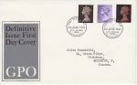 1967-06-05 Definitive Stamps Bureau FDC (71664)