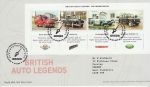 2013-08-13 British Auto Legends Stamps M/S T/House FDC (71721)