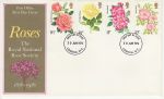 1976-06-30 Roses Stamps London FDC (72025)