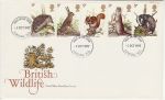 1977-10-05 British Wildlife Stamps London FDC (72043)