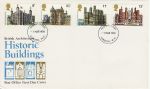 1978-03-01 Historic Buildings Stamps London FDC (72049)