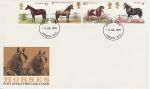1978-07-05 Horses Stamps London FDC (72052)